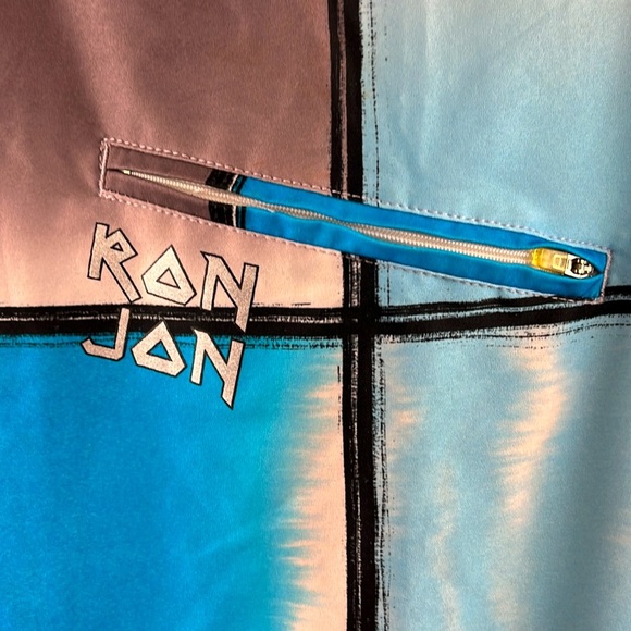 Ron Jon Surf Shop Board Shorts Surfer Swim Trunks Swimsuit Swimwear Mens 38 - Picture 4 of 13